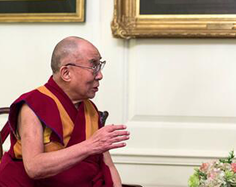 Dalai Lama Says Power Of Truth Much Stronger Than Power Of Guns