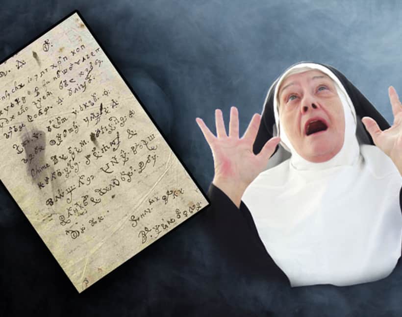 Possessed by the devil a nun wrote a letter, 300 years later it has now been decoded
