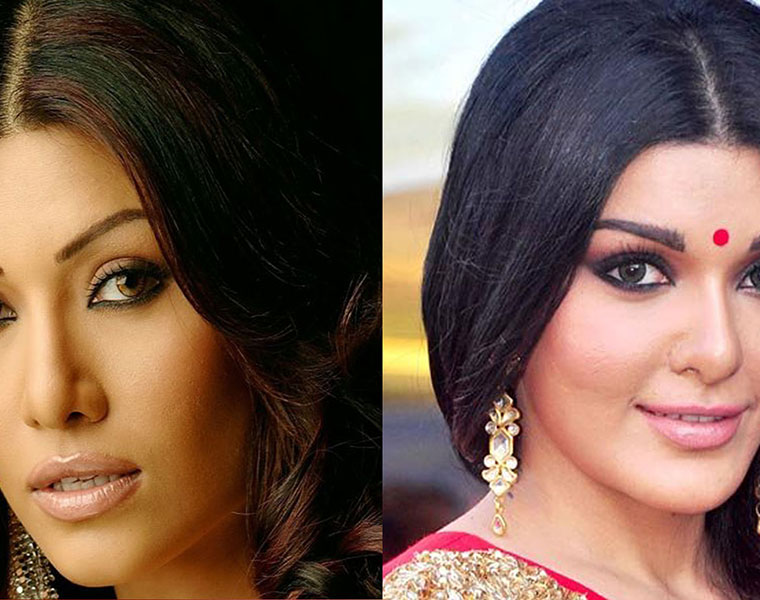 Koena Mitra plastic surgery nose job