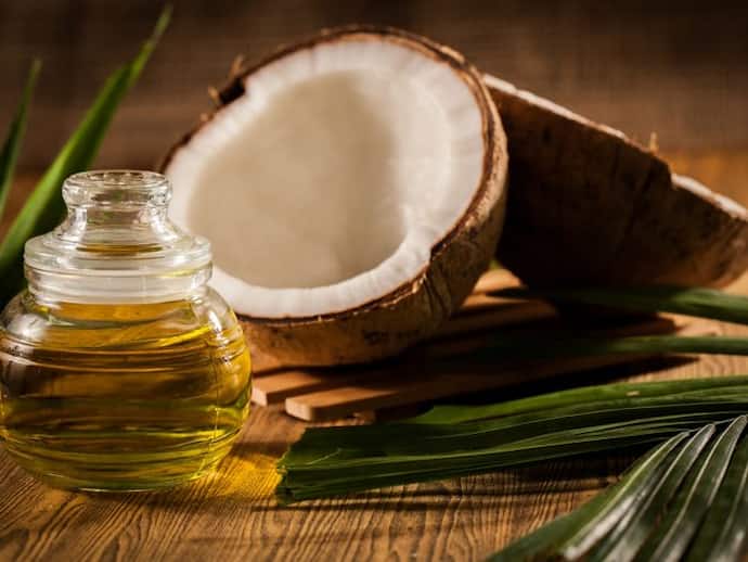 <p>Coconut oil has many benefits. It makes one’s skin glow, the scented liquid makes it very supple and women regularly apply it to have long, lustrous hair.</p>
