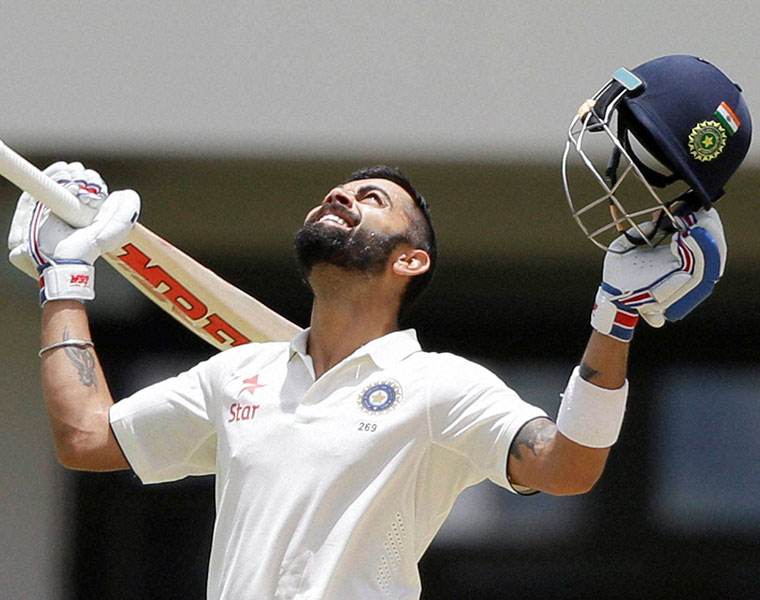 Virat Kohli double century in Test cricket