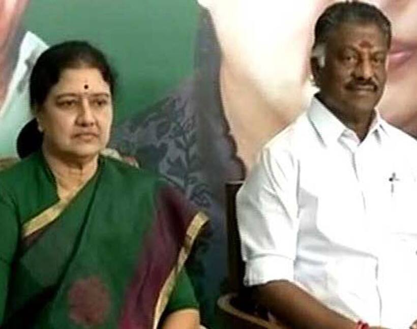 Sasikala hits back at OPS: Most MLAs are with me, it’s a DMK conspiracy