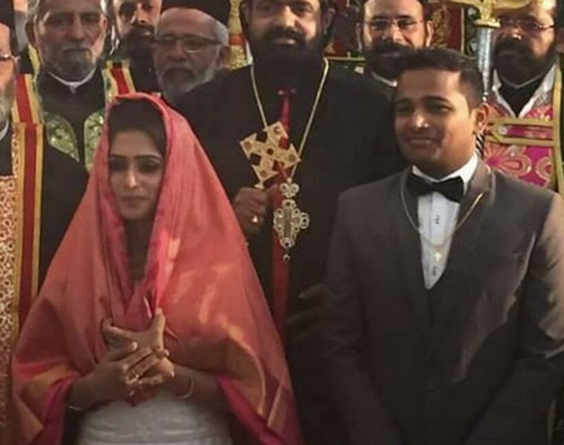 Video: Basil Joseph gets married to longtime girlfriend Elizabeth