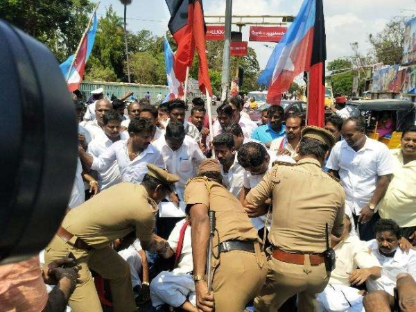 will shoot you puducherry sp threatened dmk-mla