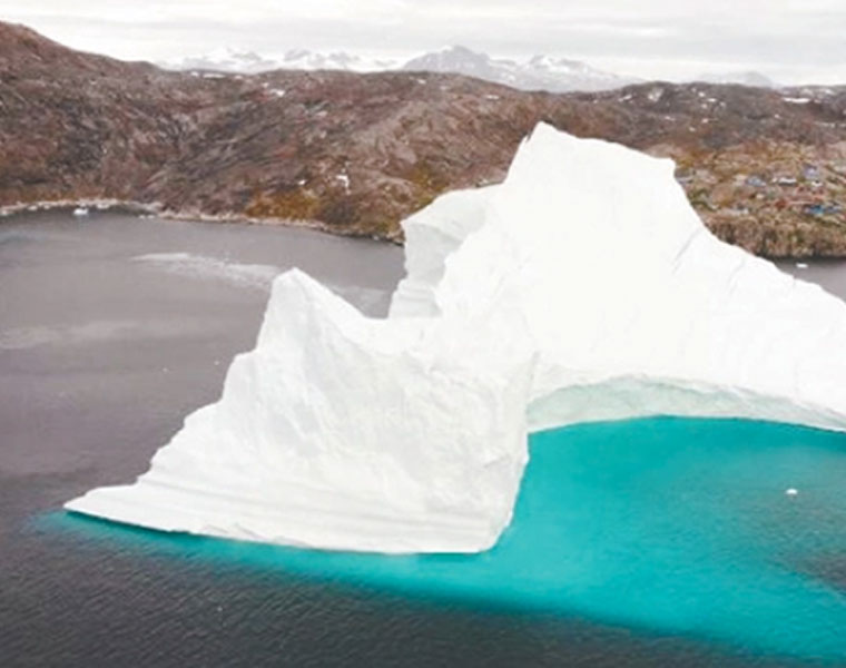 Greenland iceberg could cause tsunami authorities warn Innaarsuit Island