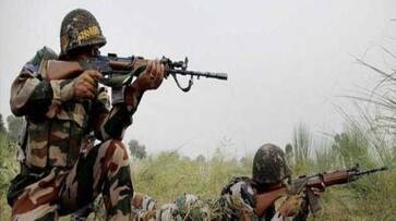 Pakistan India Army Line of Control Jammu and Kashmir attack firing underway