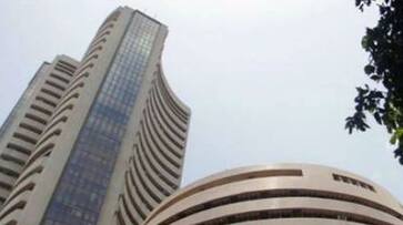 Sensex crash BSE falls rupee slips to new low of 74.46 US dollar Dow Jones worst