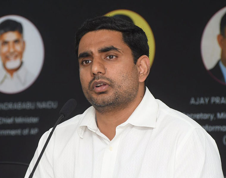 tdp secretary nara lokesh demands to resign mangalagiri mla alla ramakrishnareddy