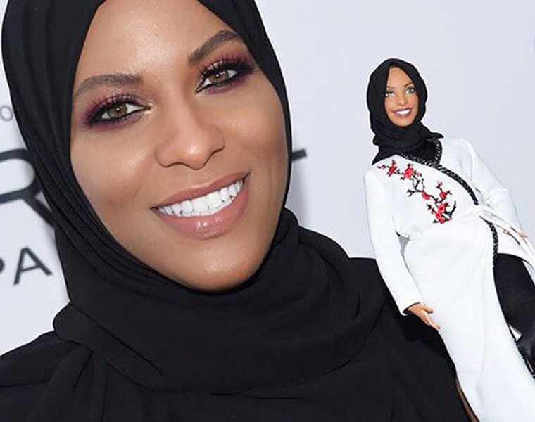 First ever hijab wearing Barbie designed after Olympian Ibtihaj Muhammad