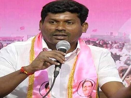 Unknown person attacked on Ahampet MLA guvvala Balaraju lns
