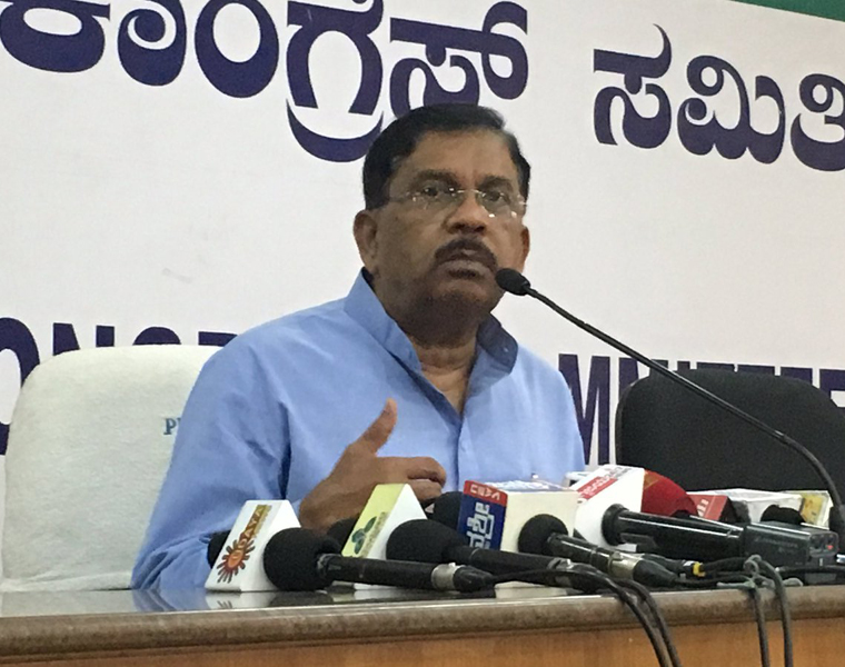 Police transfer based on MLAs recommendation Says Minister Dr G Parameshwar gvd