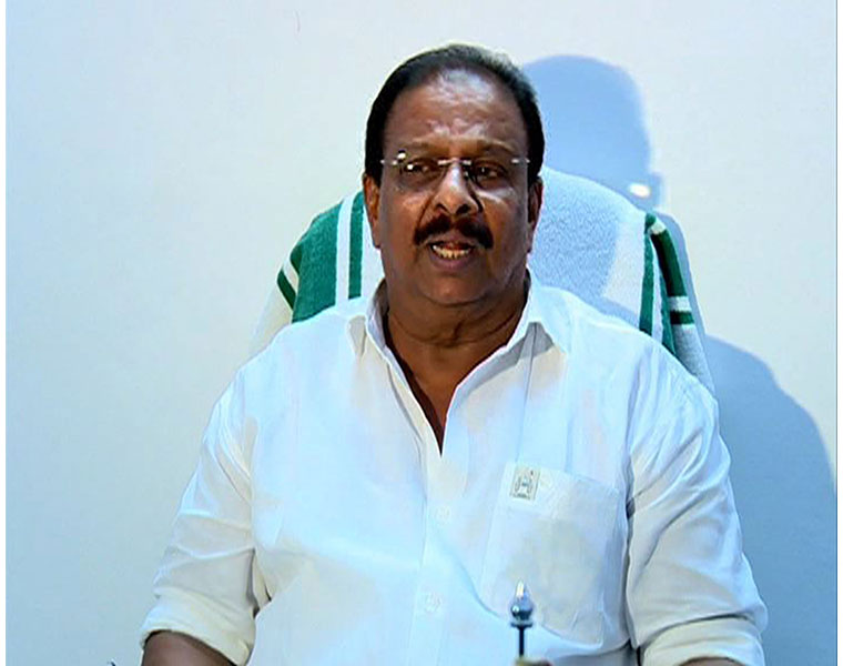 Covid confirmed to K Sudhakaran MP