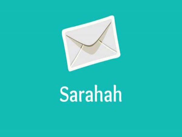 SARAHAH on the Facebook side Ways to waste time 