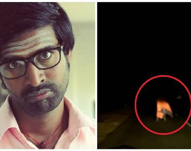 Actor Soori shares  ghost video in FB