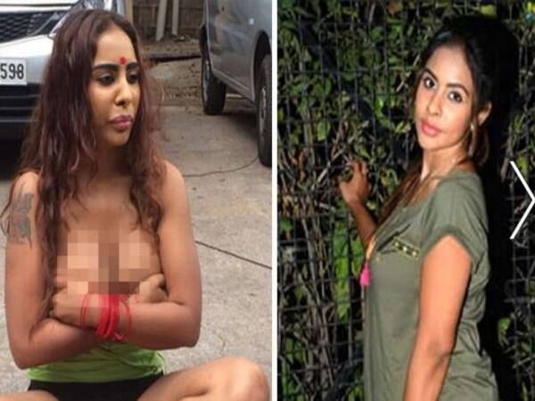 Actress srireddy who has been evicted from house