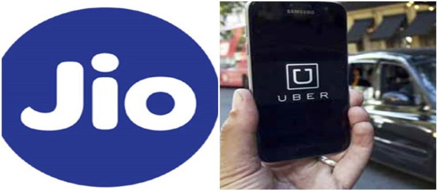 jio and-uber-joined-together-today