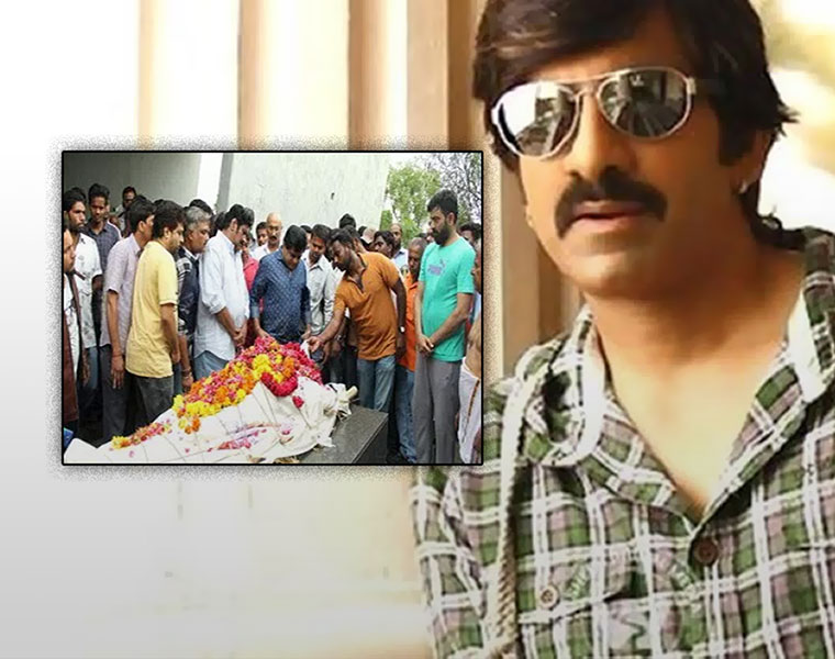 Heres why Ravi Teja skipped brother Bharath Rajus funeral