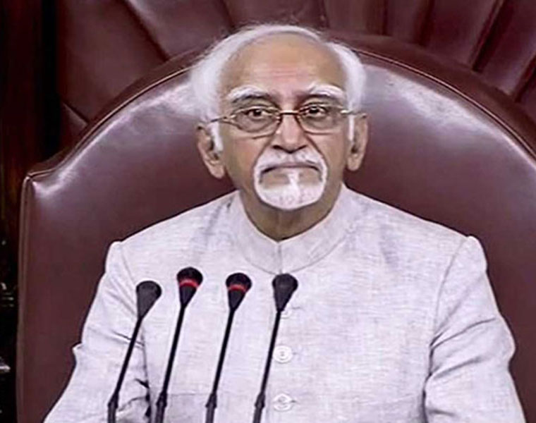 Live In A Country Where You Feel Secure RSS Leader Slams Hamid Ansari