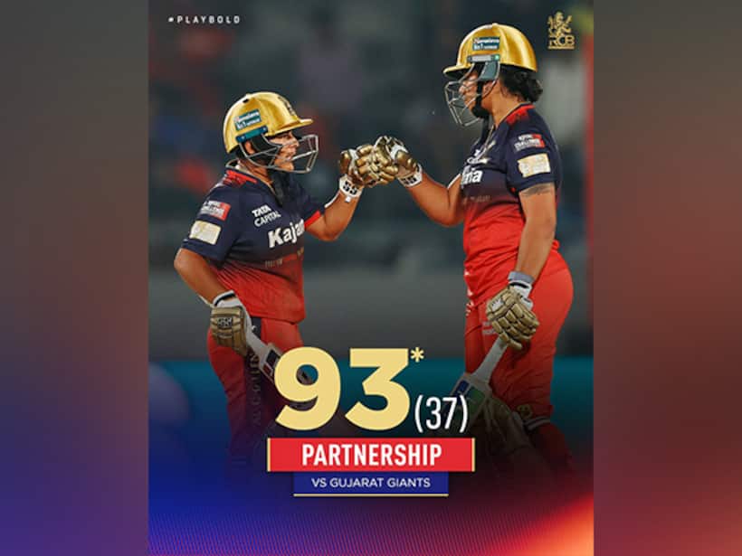 WPL 2025: RCB skipper Mandhana praises Ghosh and Ahuja for chasing down record 202 run target against GG 