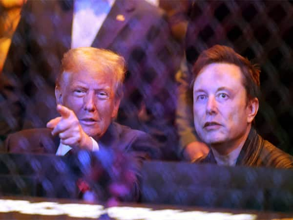 Elon Musk and US President Donald Trump