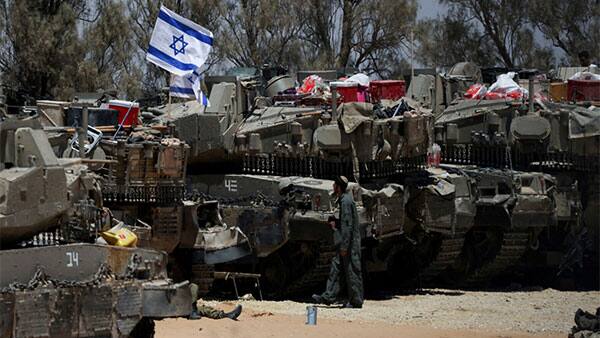 Near Israel's border with Gaza (Image/Reuters)