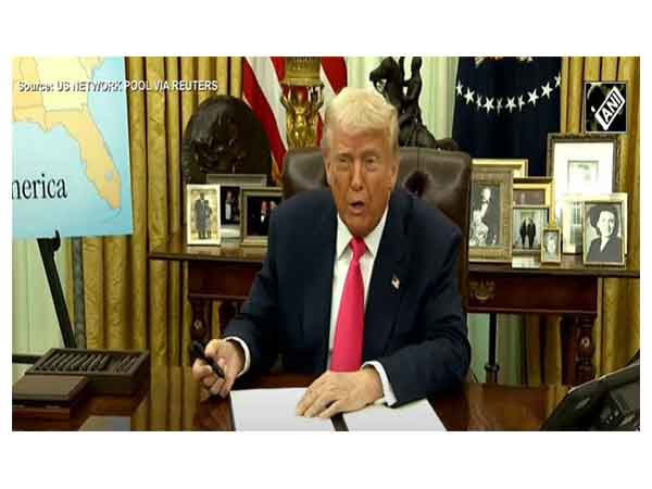 US President Donald Trump (Photo/ ANI- US Network Source Pool via Reuters)