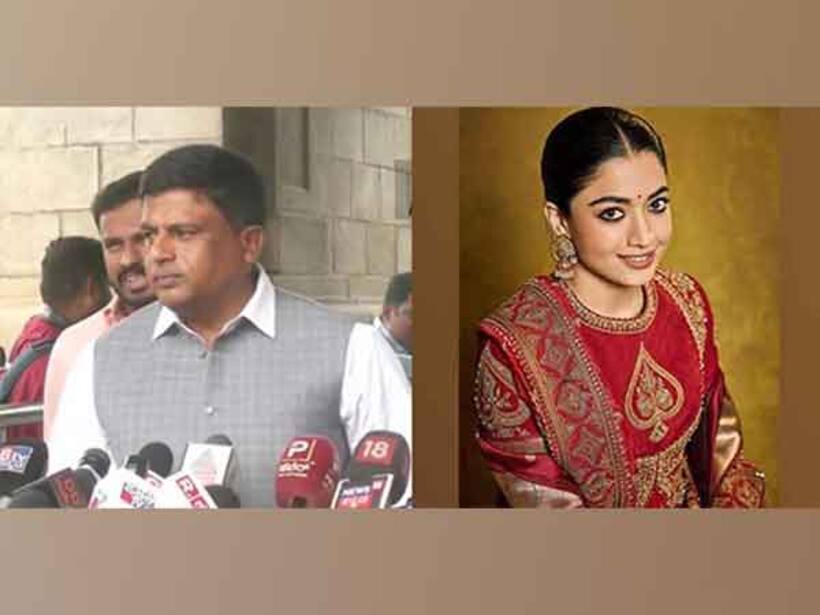 Rashmika Mandanna Vs Congress MLA: Karnataka MLA Bharat Shetty condemns Ravi Kumar's threats against actress