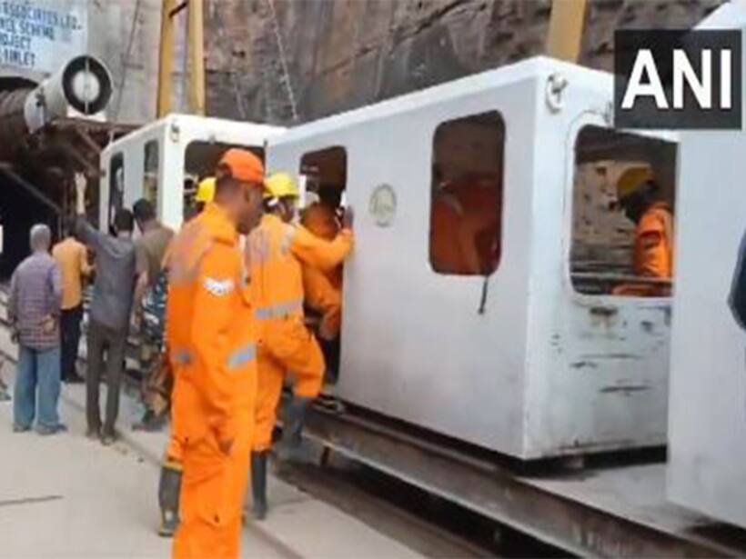 Telangana tunnel collapse: Robotic teams enter SLBC tunnel for rescue ops as 7 workers still remain trapped