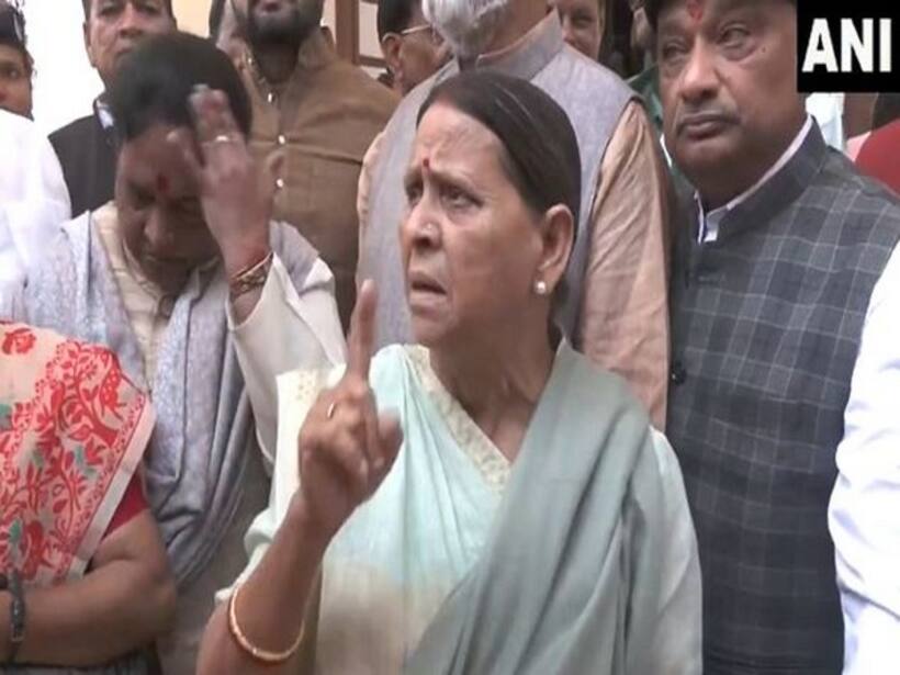 'Not mentally stable, make his son CM if...': Rabri Devi slams Nitish Kumar amid national anthem row (WATCH)