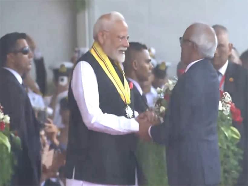 'Not just my honour but of 1.4 billion Indians': PM Modi after receiving Mauritius’ highest honour