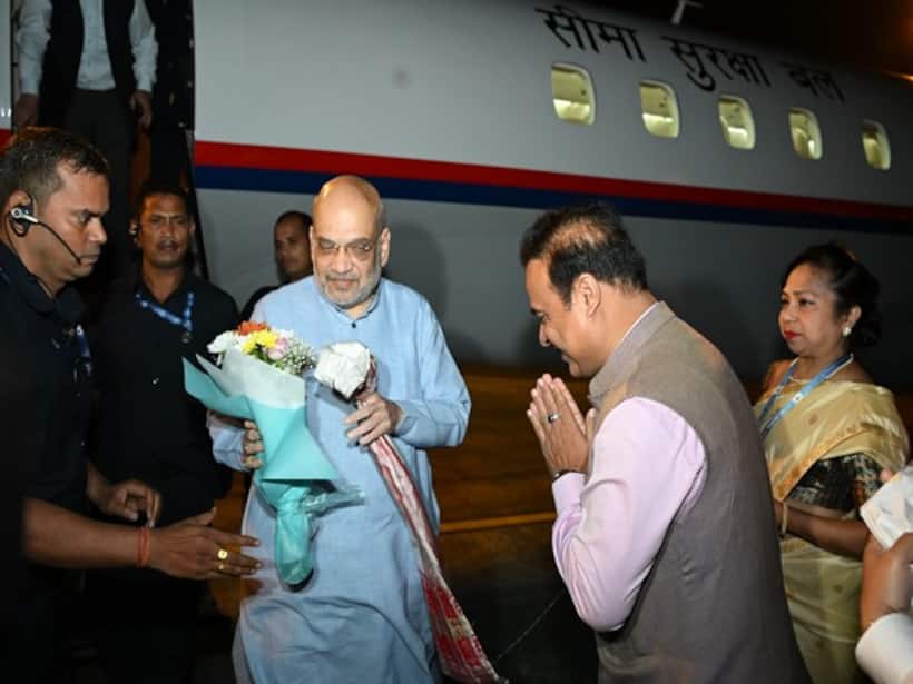 Amit Shah begins 3-day Assam visit; to inaugurate police academy, address Bodo student conference