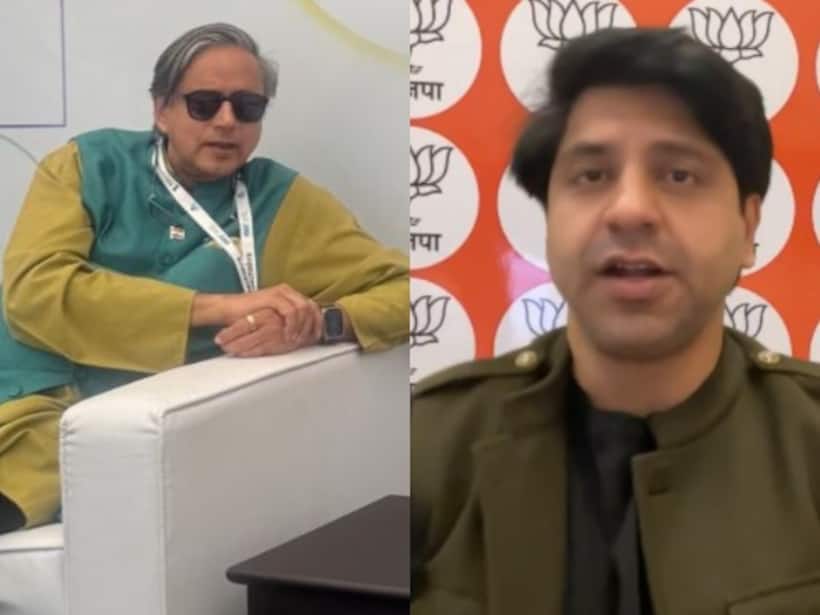 'Hope Rahul Gandhi won't act against him': BJP as Shashi Tharoor agrees with India's stance on Ukraine war