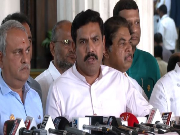 Bharatiya Janata Party Karnataka President BY Vijayendra (Photo/ANI)