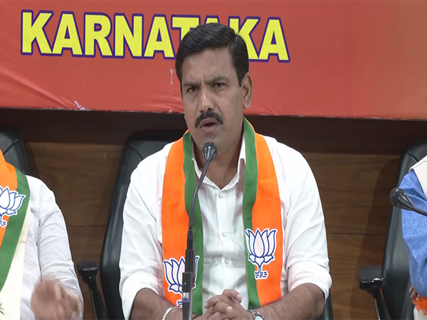 Karanataka BJP President, B Y Vijayendra (Photo/ANI)