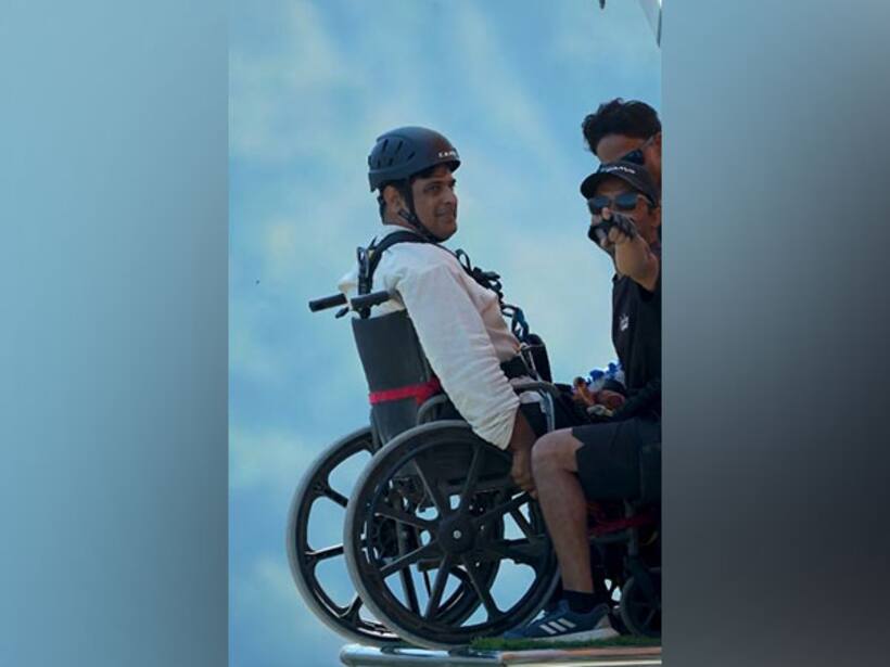 'No odds, no fear can stop willpower': Gautam Adani hails employee's bungee jump on wheelchair (WATCH)