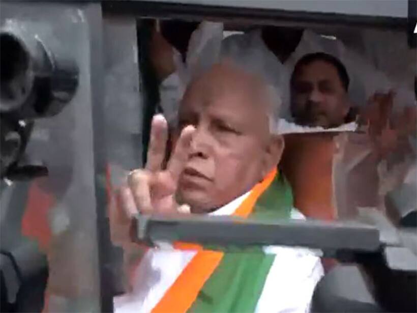 Karnataka: BJP leaders detained during protests against price hikes and Congress policies
