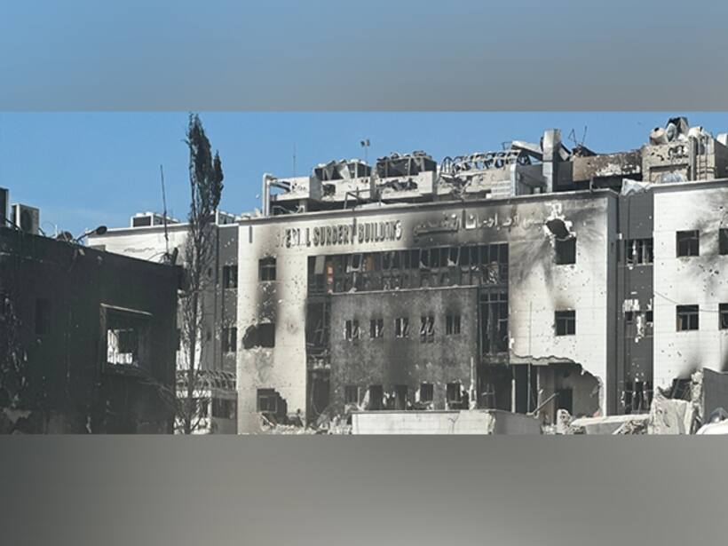 Israel strikes Gaza's last fully functional al Ahli Hospital; claims it housed Hamas control centre