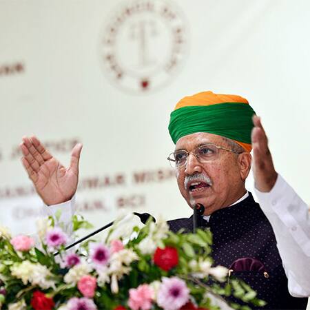 "Lalu Yadav's arrogance is visible in Ambedkar insult," says Union Minister Arjun Ram Meghwal