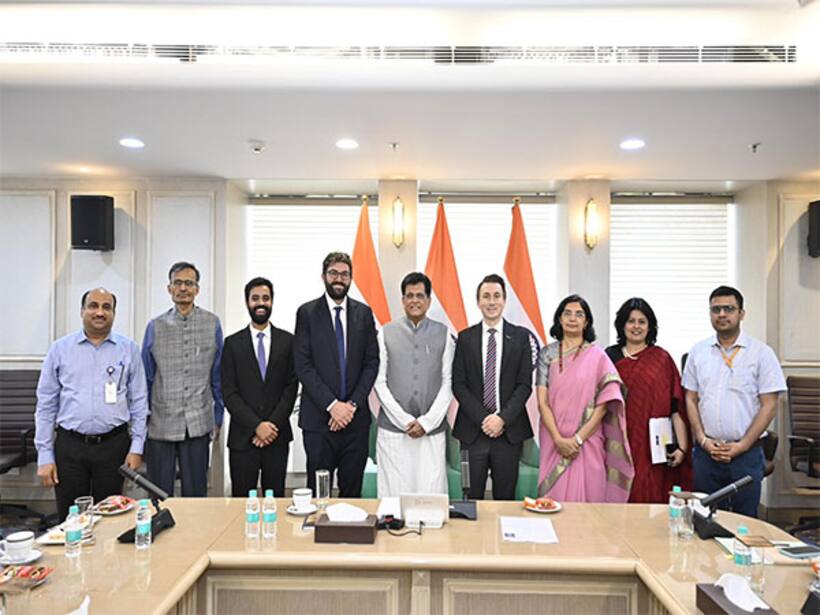 Piyush Goyal meets Starlink delegation to discuss satellite internet expansion