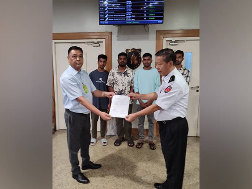 Myanmar: 4 Indians trapped in Myawaddy scam repatriated, Embassy issues warning