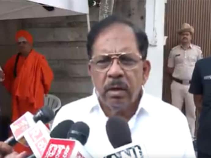 Karnataka Home Minister G Parameshwara (Photo/ANI)