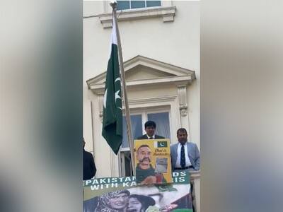 Colonel Taimur Rahat, Pakistan Army Defence Attache in London (Photo/Screengrab of viral video)