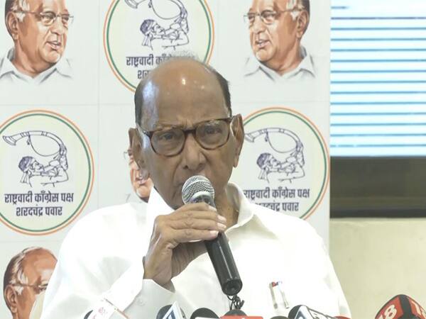 NCP SP chief Sharad Pawar (Photo/ANI)