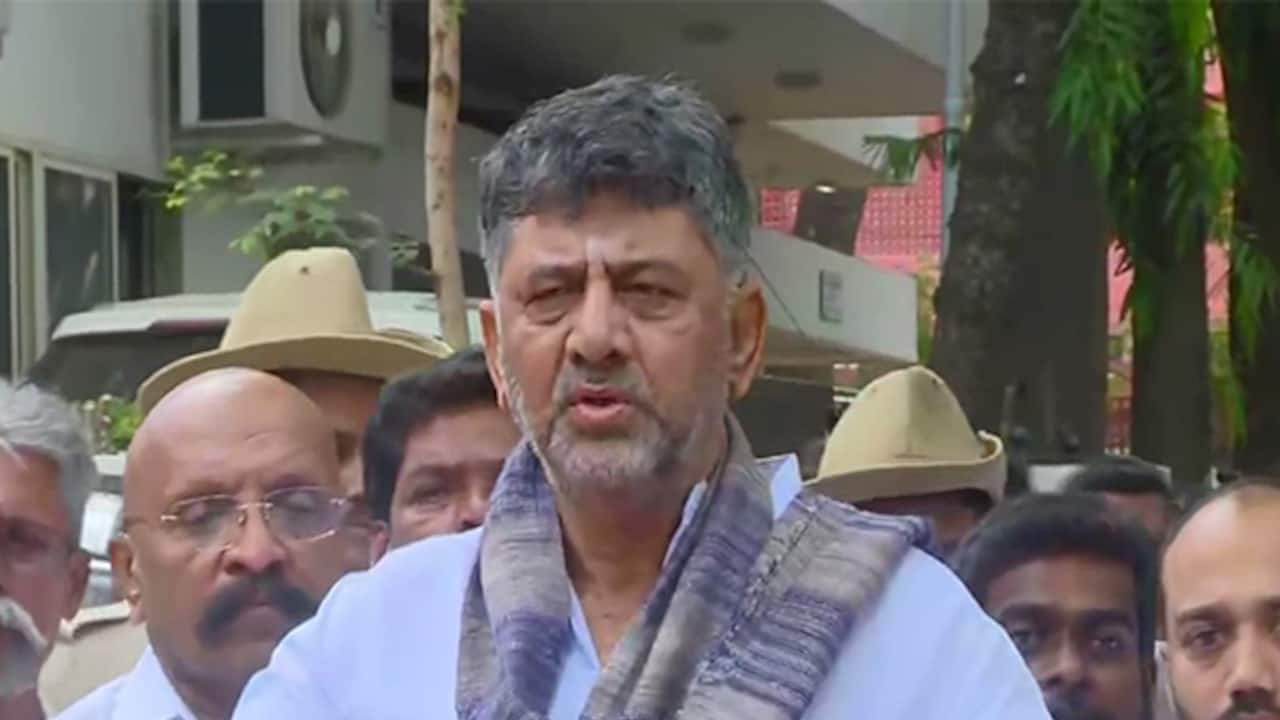 Karnataka Deputy Chief Minister DK Shivakumar (Photo/ANI)