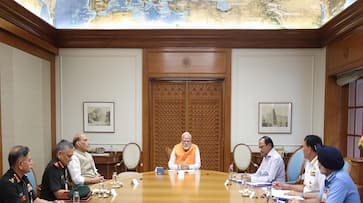 PM Modi chairs defense meeting with key officials san PM Modi chairs defense meeting with key officials san