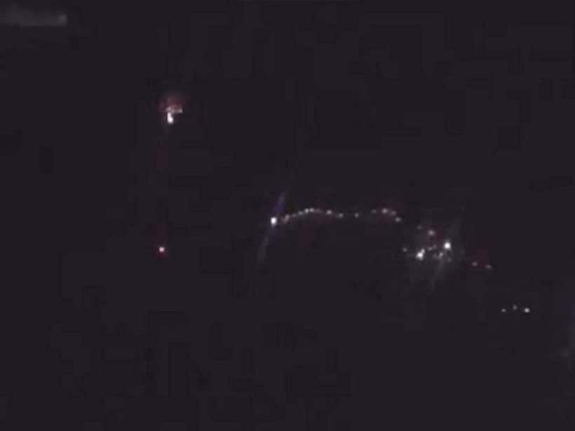 Visuals of exchange of fire at border (Photo/ANI)