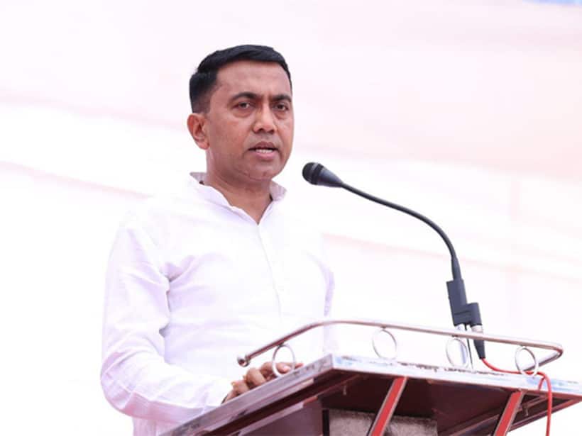 Goa Chief Minister Pramod Sawant (Photo/ ANI)