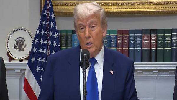 US President Donald Trump (Photo/White House YouTube)