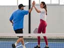 Virat Kohli, Anushka Sharma enjoy fun Pickleball game and exchange high fives [PHOTOS]