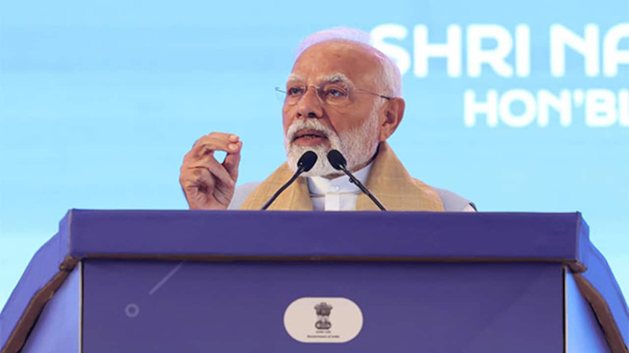 Prime Minister Narendra Modi at Rising North East Investors Summit 2025. (Photo/ANI)